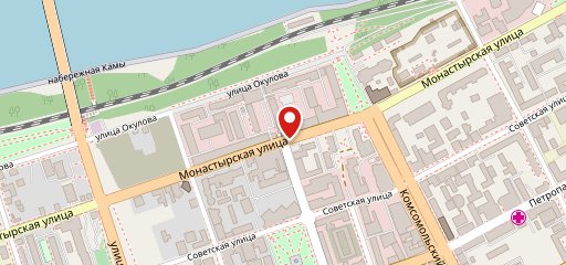 Клубы Пермь на карте