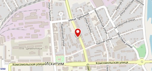 Клюква на карте