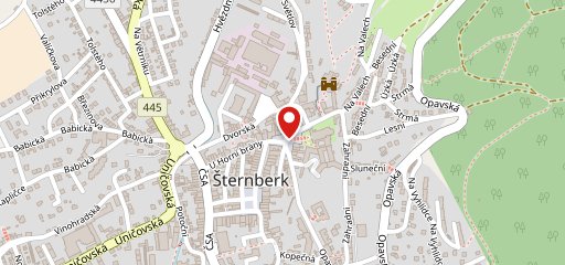 Restaurace Knor Šternberk на карте