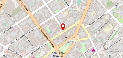Кочерга на карте