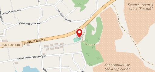 Баку на карте
