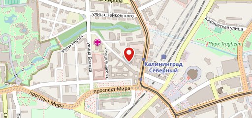 Кофе блин на карте