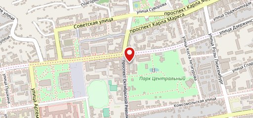 Кофе, чай и всё такое на карте
