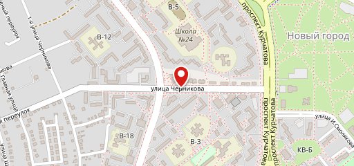 Кофе и молоко на карте