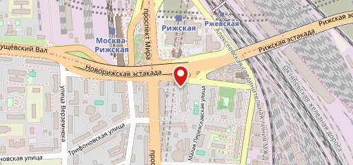 Кофе на проспекте на карте