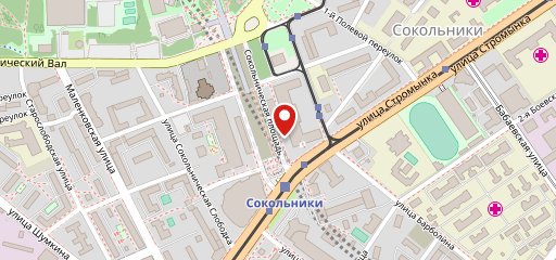 Кофе с акцентом на карте