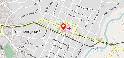 Кофе с булкой на карте