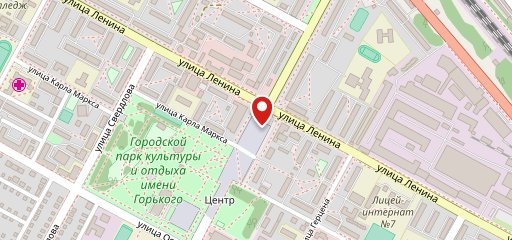 Зерновой на карте