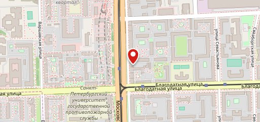 Кофе в доме на карте