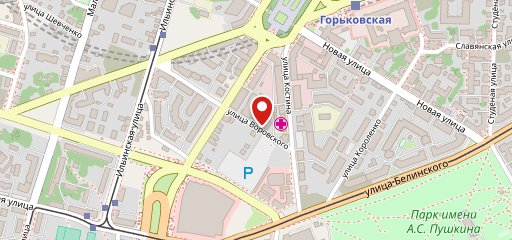 Кофе внутри на карте