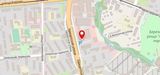 Кофеайлэнд - Аврора-парк на карте