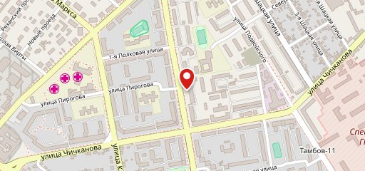 Кофейная 2 на карте