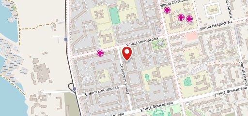 Кофейник на Советской на карте