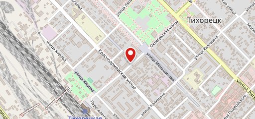 Центральный на карте