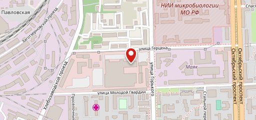 Столовая на карте