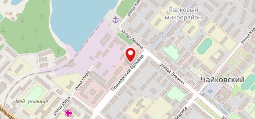 Кофейня на карте