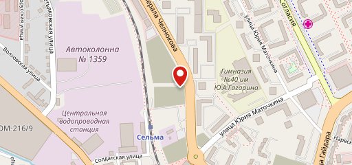 Бан на карте