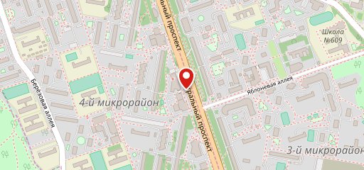Кофейня ХочуПышку На Центральном на карте
