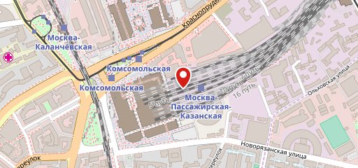 Coffee and the City на Казанском вокзале на карте
