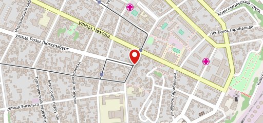 Шаверма на Некрасовском на карте