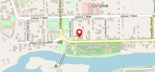 Старый мост на карте