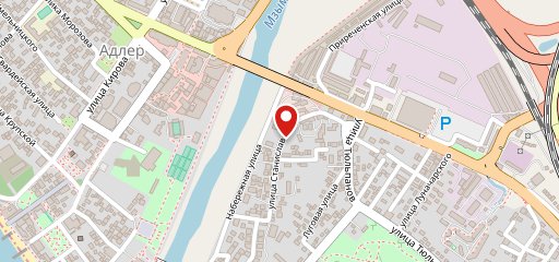 Столовая на карте