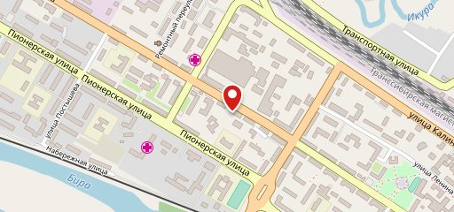 Пенал на карте
