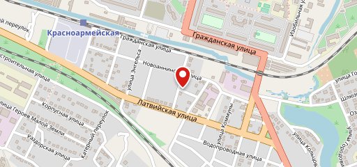 Кофейня на карте