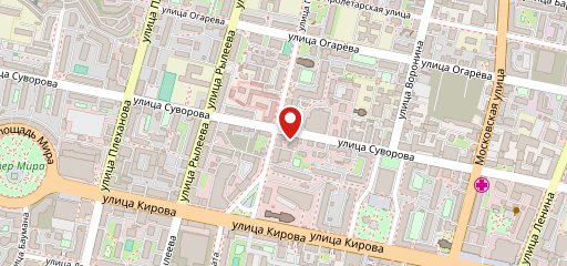 Поке на карте