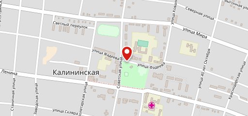 Кофеварка на карте