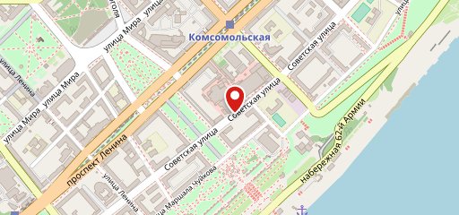 Кофеварка на карте