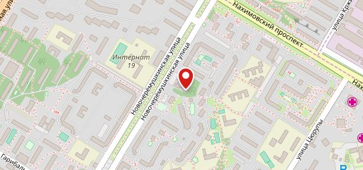 Кофейня - эко-пекарня Профессор Пуф на Новочеремушкинской на карте