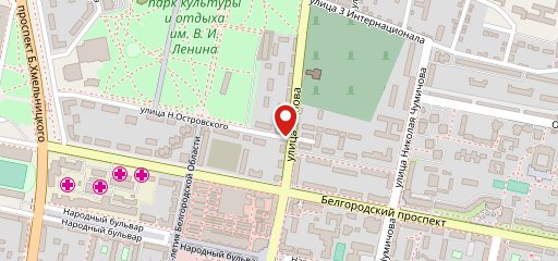Комод на карте