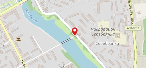 Кофейня на набережной Пушкино на карте