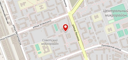 Кофейня на карте