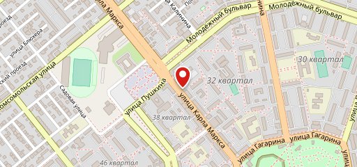 Кофейня на карте