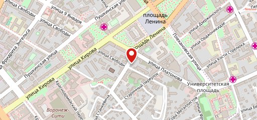 Кофейня на карте