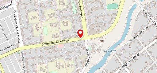 Койот на карте