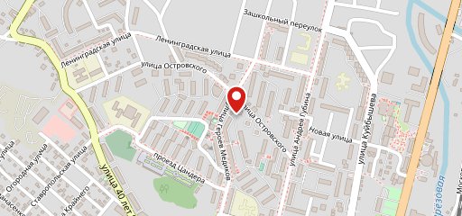 Кокетка на карте