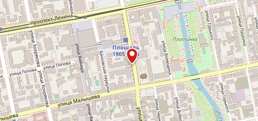 Бар "Два Ствола" на карте