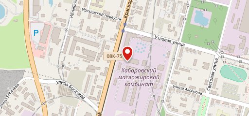 Калибри пицца на карте