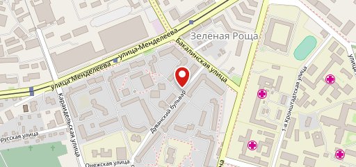 Пекарня на карте