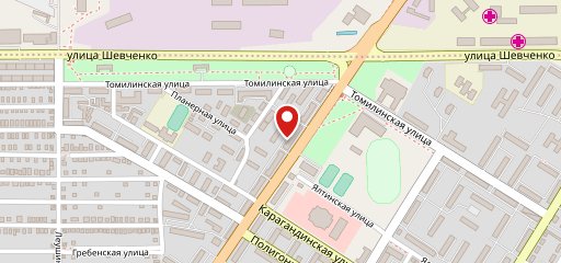 Коломбина Бар на карте