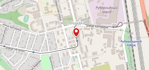 Колос на карте