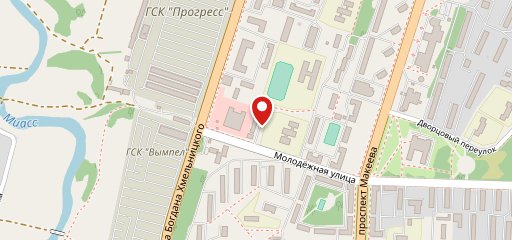 Колос на карте