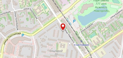 Колос на карте