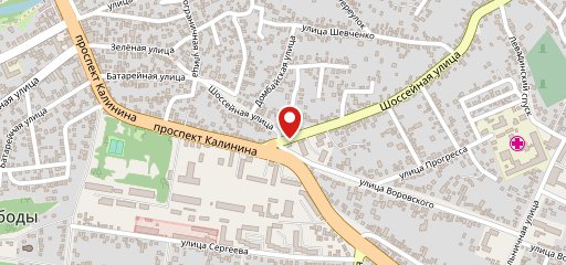 Колос на карте