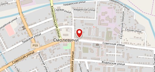 Сябры на карте
