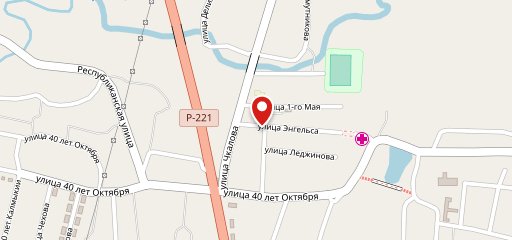 Колос на карте