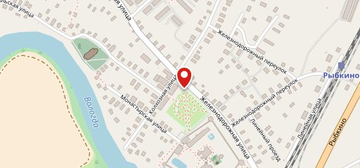 Колос на карте
